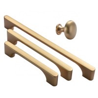 Hot wholesale quality modern metal wardrobe pull furniture gold kitchen handle cabinet drawer handle