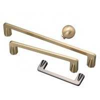 Wholesale modern metal wardrobe pull furniture gold kitchen handle cabinet drawer handle