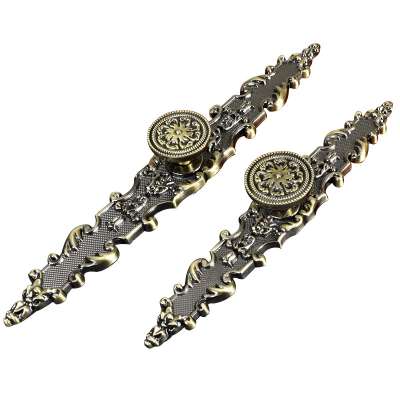 Competitive Price T Shape Zinc Alloy Cabinet Antique Pull Handle For Kitchen Dresser Drawer